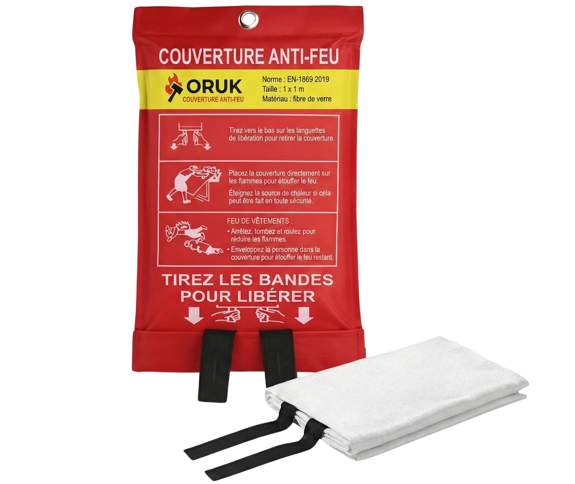 Oruk couverture anti-feu : Quantité 1
